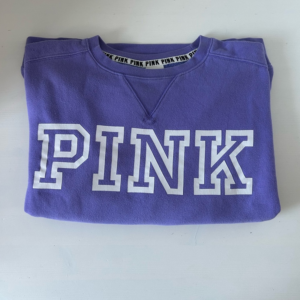PINK Victoria’s Secret Purple Crewneck
